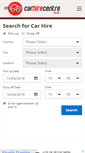 Mobile Screenshot of car-hire-centre.co.uk